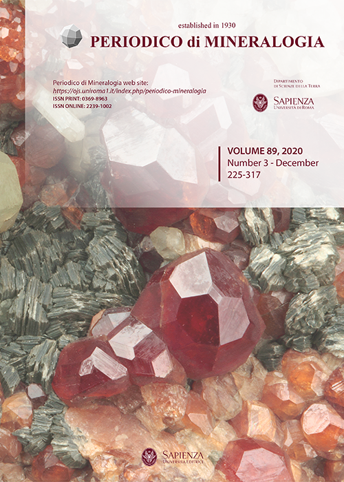 Periodico di Mineralogia - home page