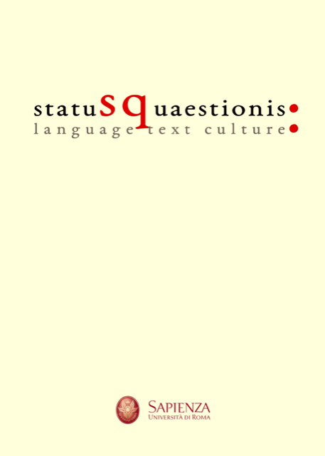 Status quaestionis - home page