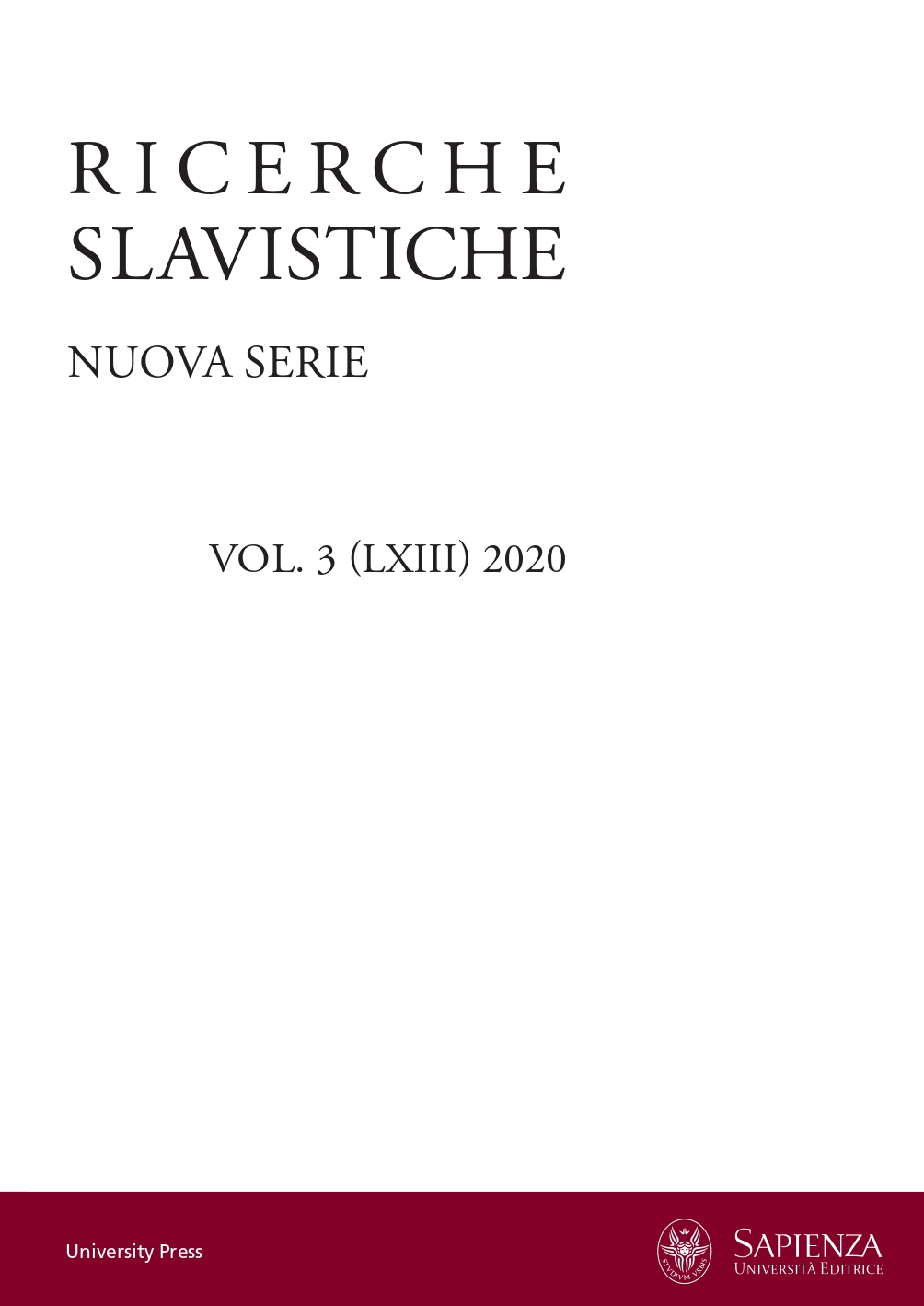 					View Vol. 3 No. 63 (2020)
				