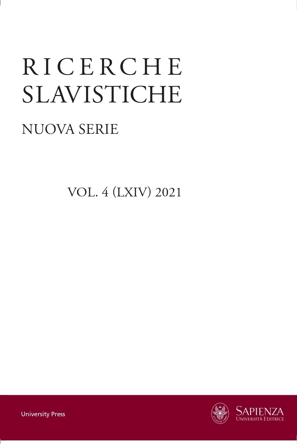 					View Vol. 4 No. 64 (2021)
				