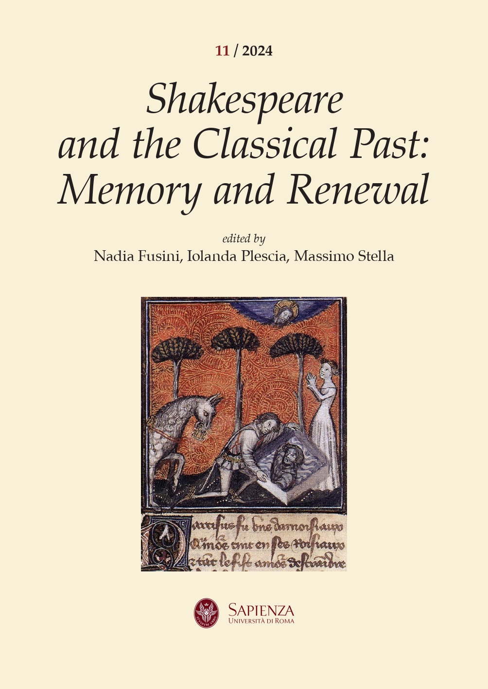 					View No. 11 (2024): Shakespeare and the Classical Past: Memory and Renewal
				