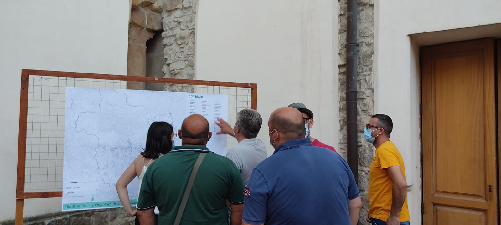 Community mapping, September 2021. Source: Presidio Partecipativo del Patto di Fiume Simeto archive