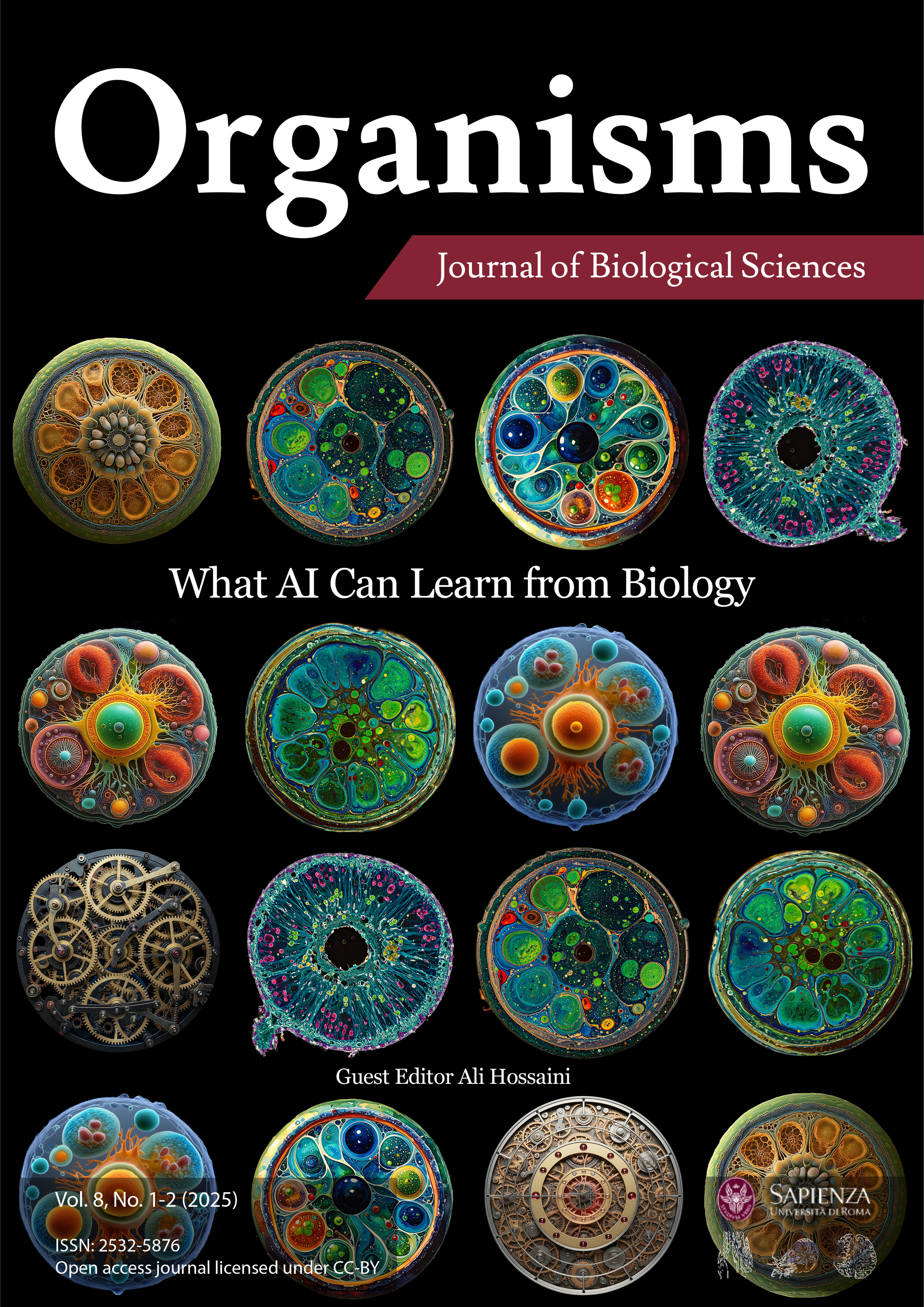 					View Vol. 8 No. 1-2 (2025): Special Issue, “What AI Can Learn from Biology”
				
